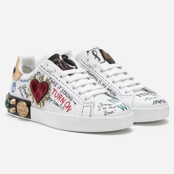 ⚡️SOLD! Dolce & Gabbana Men's Portofino Sneakers - Picture 5 of 8